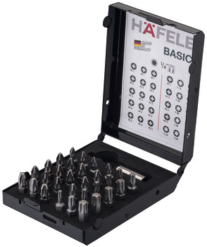 Hafele Bit Box with 30 Bits (Pozi/TS) 006.40.260