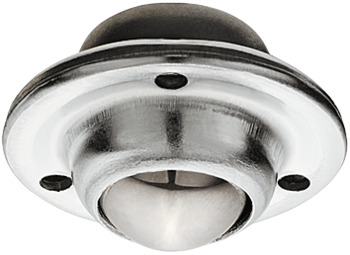 D20mm Ball Castor wo Swivel Steel CP/Galvanised