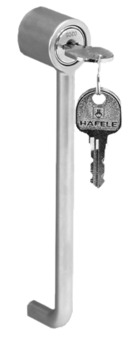 Symo3000 Lock Handle 128mm Fixing Centres Zinc Alloy NP