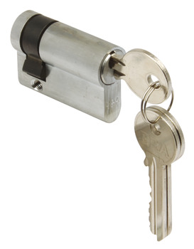 Sgl Profile Cylinder 45mm Brass SC