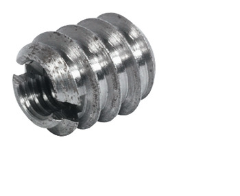 Screw-In Sleeve M10 D18.5x15mm Brt Steel