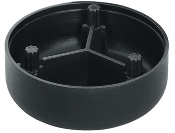 Adaptor D55x15mm Plastic Black for 635.91.310