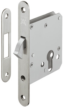 Startec Mort Cyl Sld Dr Lock 55/86.5 Black