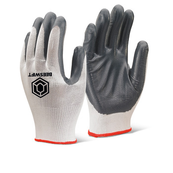 Beeswift Ntrl Palm Ctd Poly Gloves 10 XL 007.51.326