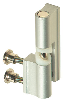 Cubicle Hinge Set Heavy Duty 17-21mm Black