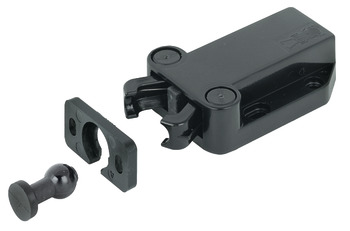 Pressure Catch 4kg Plastic Black - view 2