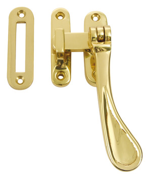 Casement Fastener Mortice/HK Plt Brs Polished Brass