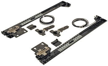 Accuride 1432 Pivot Sld DrRun Black 456mm - view 2