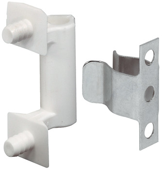 Plinth Spring Catch Nyl/Steel Chromatized