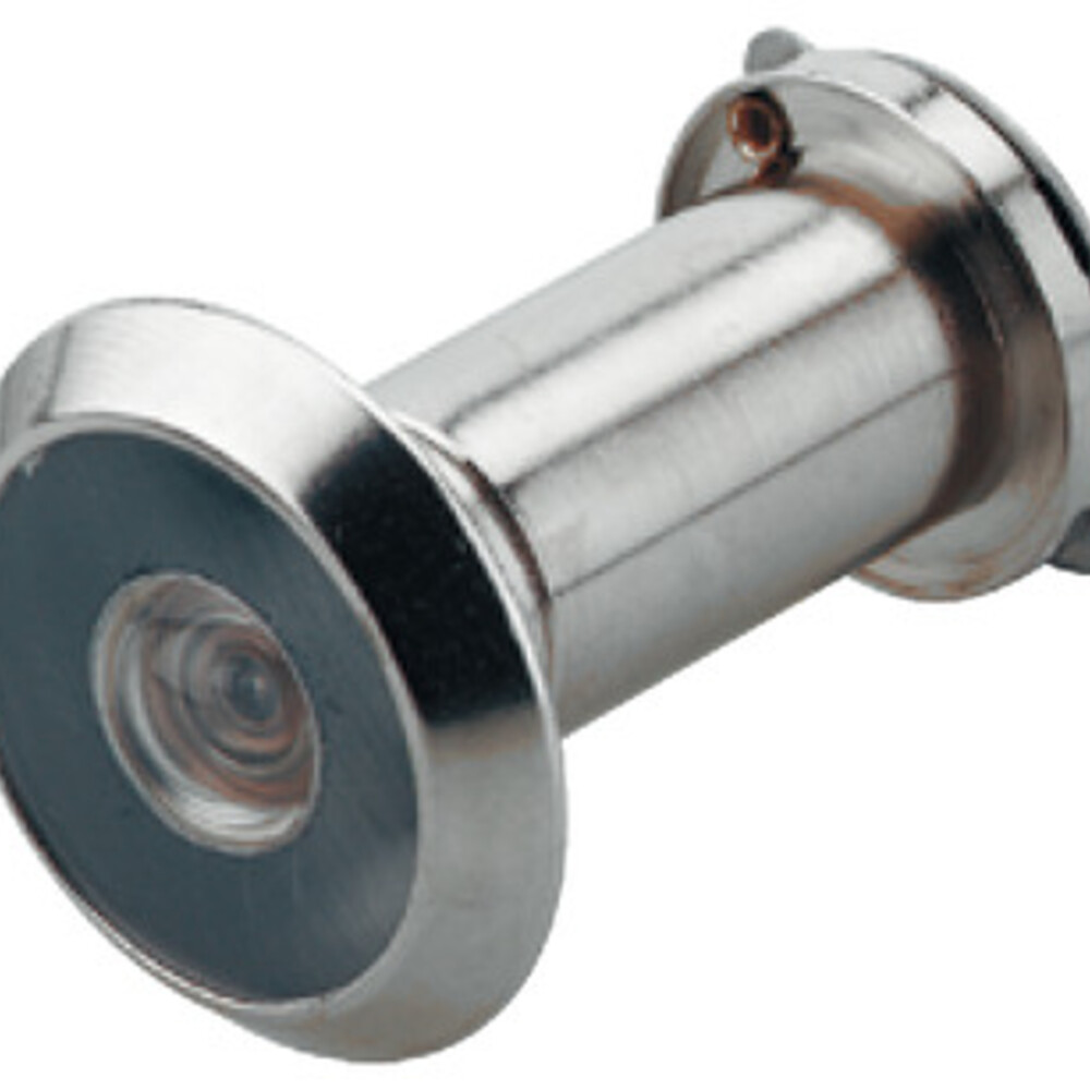 Door Viewer 200D 26-62mm w Cvr Brass PC