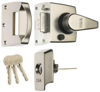BS 8621 Nightlatch Keyless 60/90mm Polished Brass