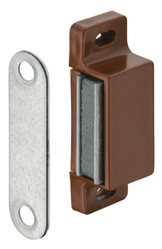 Magnetic Catch 3-4kg SF Steel/Plastic Brown