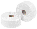 Mini Jumbo 2 Ply Toilet Roll 12Pc