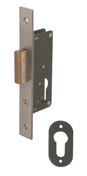 Narrow Mortice Deadlock 20/36mm SSS
