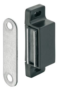 Magnetic Catch 4-5kg SF Steel/Plastic Black