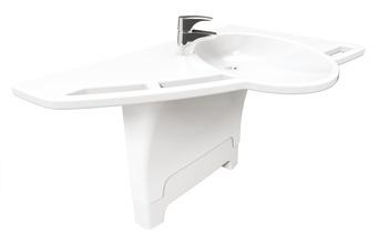 Ropox Support Washbasin Flexi LH Wht
