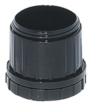 Height Adjustable Foot D60mm Plastic Black