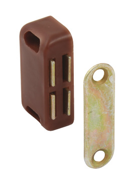 Magnetic Catch 3.0kg SF Steel/Plastic Brown
