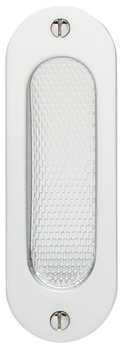 FSB Flush Pull Handle Rnd 120x40mm Aluminium Silver - view 2