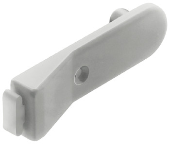 Door Stop w 1 Dowel Plastic/PVC White 100pcs