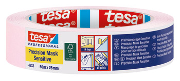 Tesa 4333 Tape Msk Precis Sens 50m 25mm 007.81.450