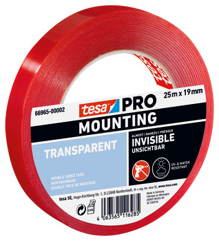 Tesa Pro 66965 Tape Mnt Tape Trn 25m19mm 007.81.468