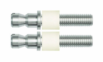 M8x50mm B2B Fixings Steel Set - Glass Drs