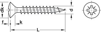 Hospa Screw Ful Rsd PZ1 D3.0x20mm SNP
