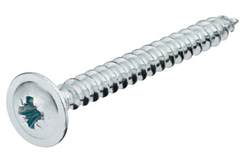 Hospa Screw Ful Flat PZ2 D3.5x35mm Steel Glv