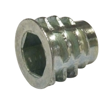 Screw-In Sleeve M8 D11x13mm SW8 Bright Zinc Plated