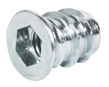 Screw-In Sleeve M8 D14x15mm SW8 Steel Galvanised