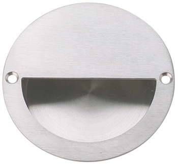 Flush Pull Handle D90mm 316 PSS