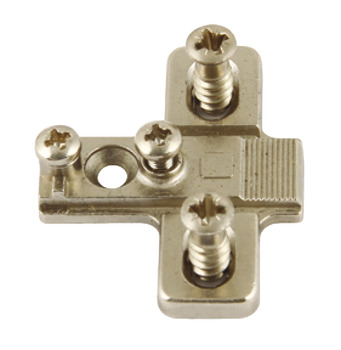 Hafele 270D 0mm M.Plt Keyhole Eur ZNP