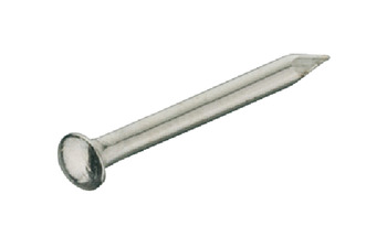 Round Head Pin D3.0x1.6x15mm Steel NP