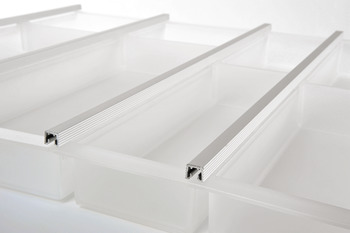 Cuisio Cut Tray 423/1000mm Plastic/Aluminium Wht