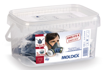 Moldex 7432 Respirator Mask Half PreAsd - view 4
