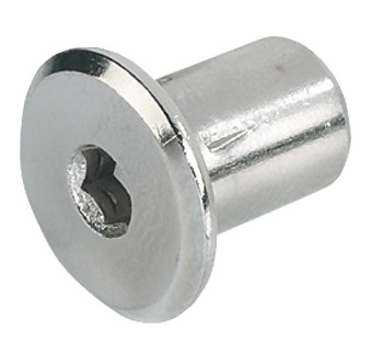 Sleeve Nut M6x12mm SW4 Steel Burn