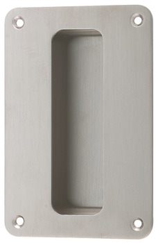 Flush Pull Handle 150x100mm 316 SSS