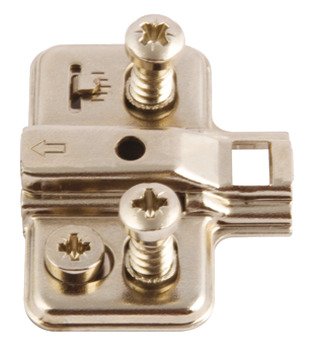 Hafele 0mm M.Plt Clk 2prt Eur SNP