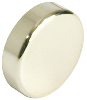 Tiomos 95D Cover Cap Rnd Plastic Polished Chrome