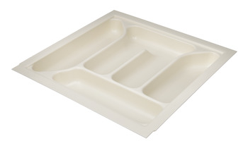 Cutlery Ins 431x432mm Plastic Crm-Wht 9001