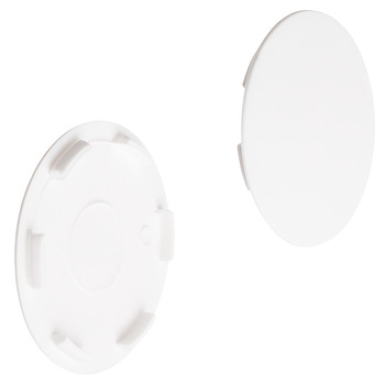 Maxifix Cover Caps D39mm Plastic Wht 9010