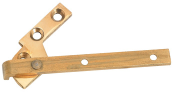 Pivot Hinge for Bureau 80mm Brass Polished