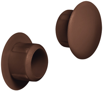 Cover Caps D10mm Blind Phillips Plastic Brown 8014