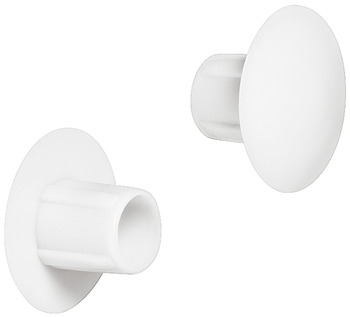 Cover Caps D5mm Blind Phillips Plastic White 9010
