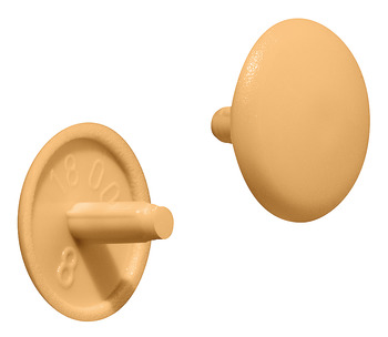 Trim Caps Countersunk D12/2.5mm Phillips Plastic Pine Col