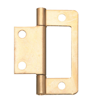 Flush Hinge 40x16mm Inset Steel ZP