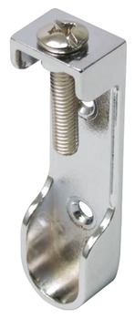 WithRobe Rail (Oval) End Supp Zinc Alloy PC