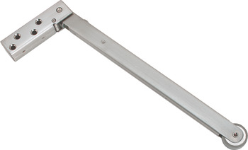 Door Co-ordinator Soffit Fix Pattern Brushed Stainless Steel