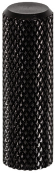 Graf 2 Cyl Knob Aluminium Black D10x33mm